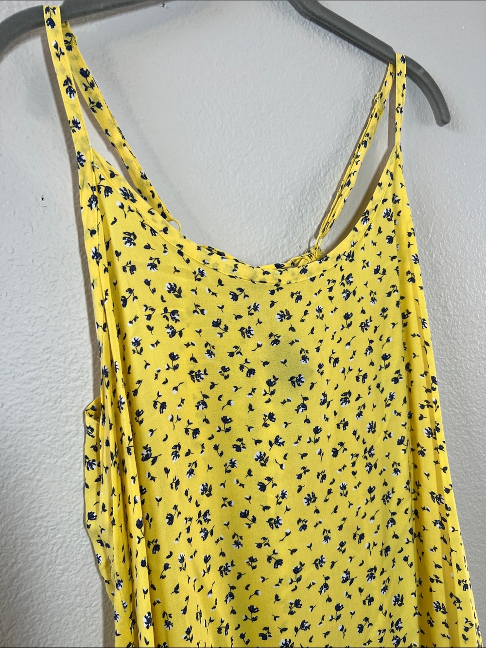 torrid Yellow Floral Spaghetti Strap Tank - Picture 4 of 8